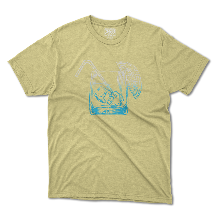 MoB Beach Drink Yellow Tee MoB Apparel
