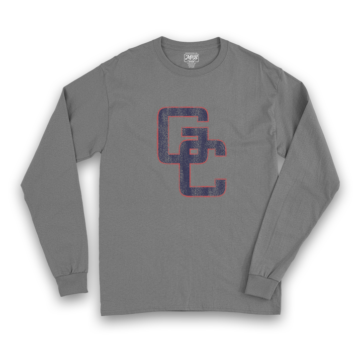 Vintage GC Long Sleeve Tee Grey MoB Apparel